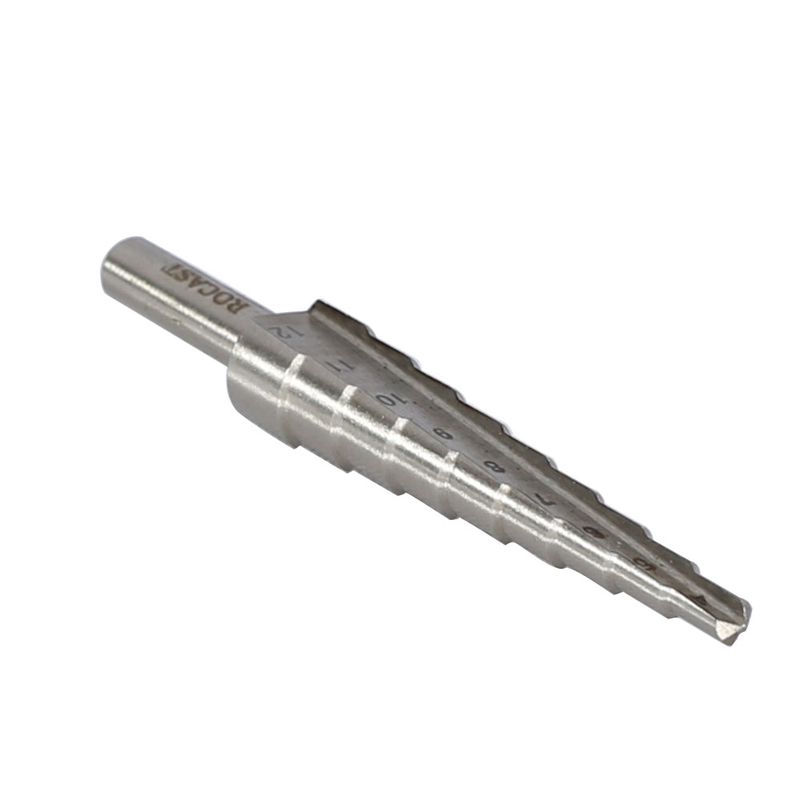 Broca Escalonada HSS de 4 á 12mm (170,0001) - Rocast