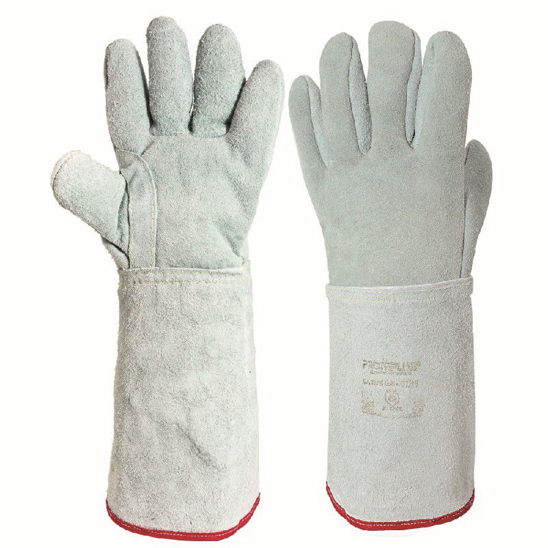 Luva Soldador Cano Longo 20cm Tamanho Único PPM 13 PROTEPLUS