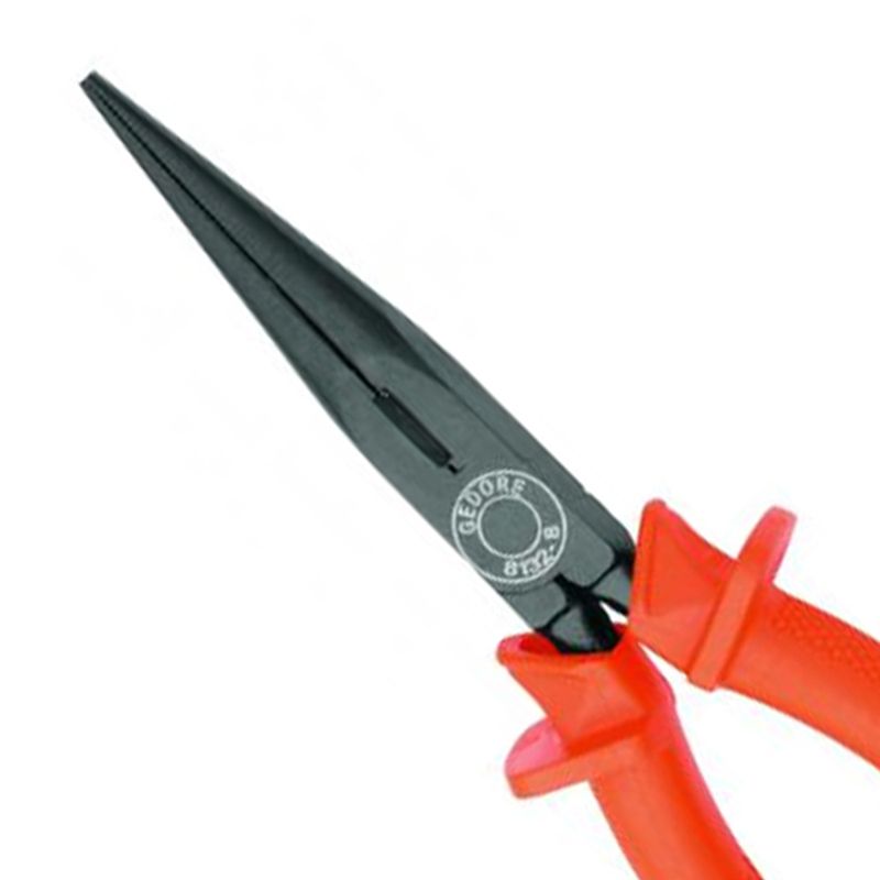 Alicate Tipo Telefone Bico Reto IOX Isolado 202mm 8'' (029640) - Gedore