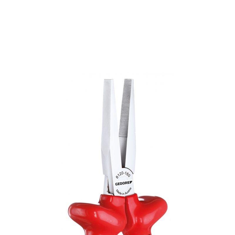 Alicate Bico Chato e Longo Isolado VDE 160mm 091841 - Gedore