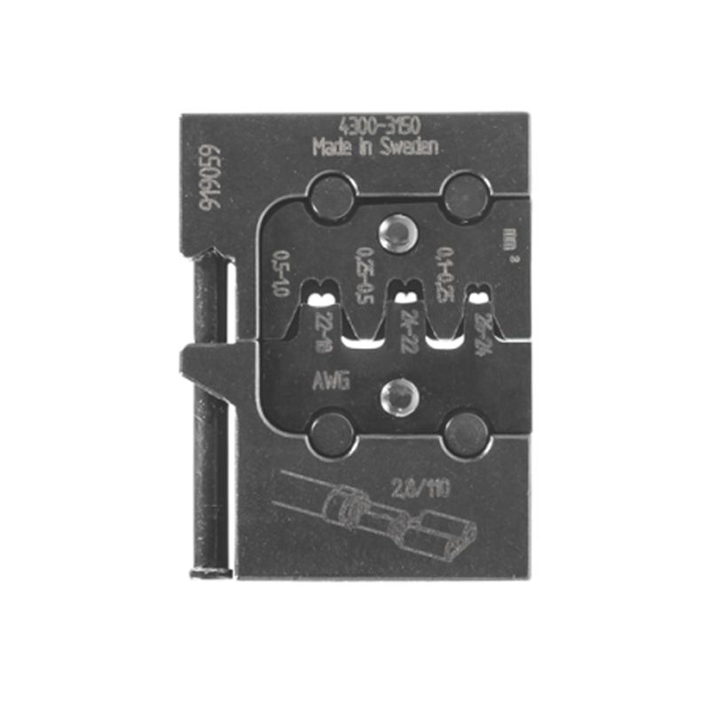 Inserto Modular Para Conectores Planos 0,5 - 6mm (050860) - Gedore