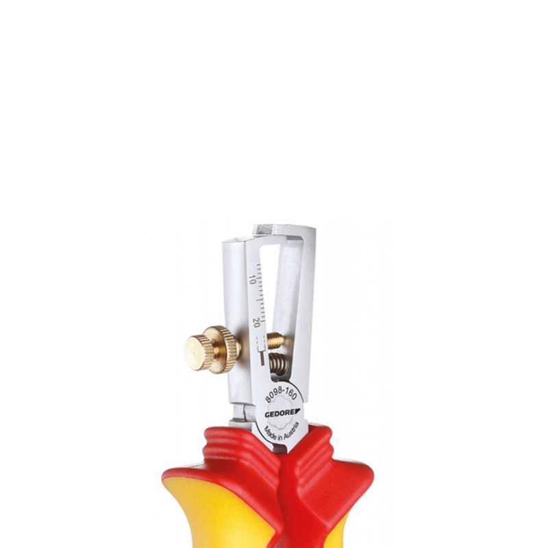 Alicate Desencapador 160mm Isolado VDE 091892 - Gedore