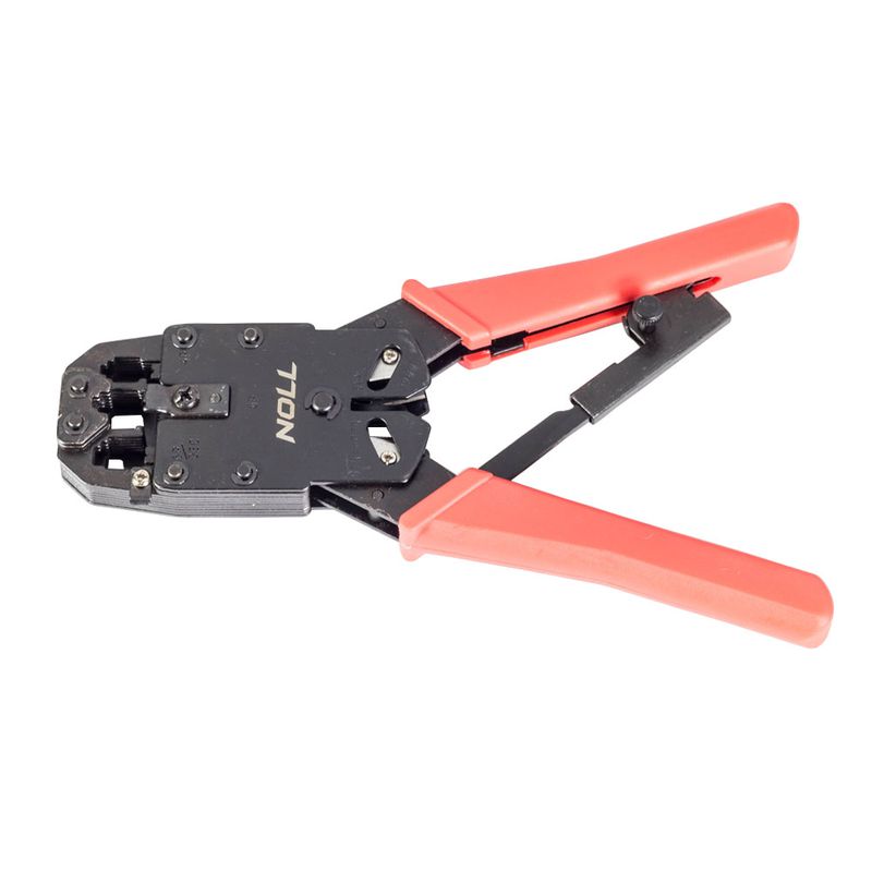 Alicate Crimpador com Catraca para Telefonia DD 5 RJ11 RJ12 RJ45 61,0007 NOLL