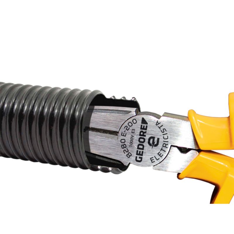 Alicate Para Eletricista Isolado 8'' 029450 - GEDORE