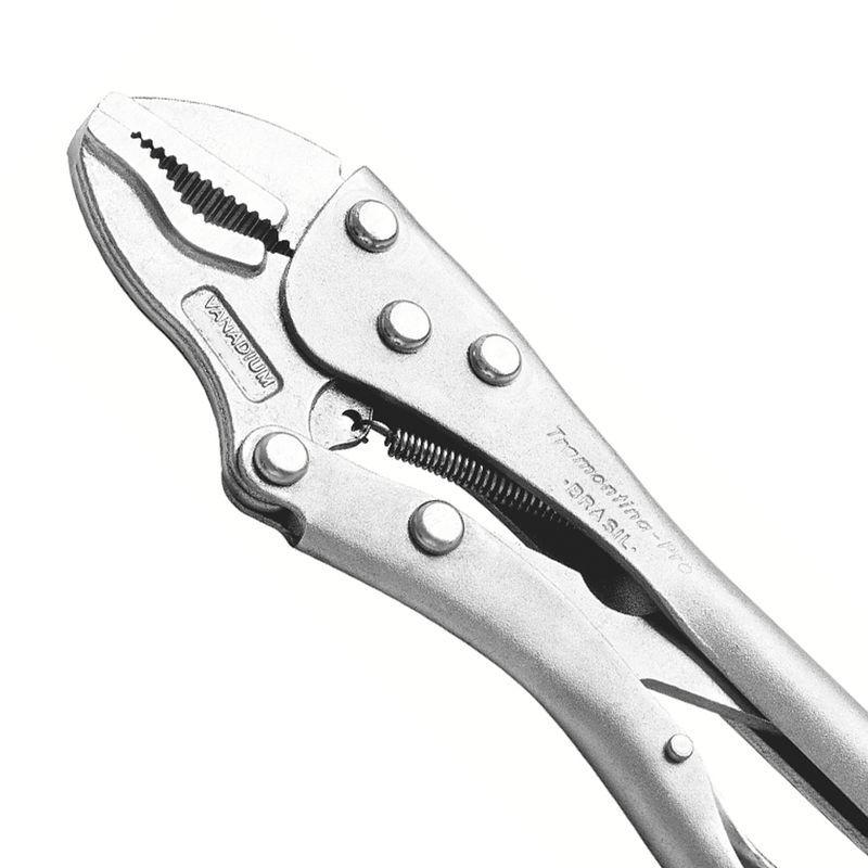 Alicate de Pressão Com Mordente Triangular 10'' (44012/110) - Tramontina Pro
