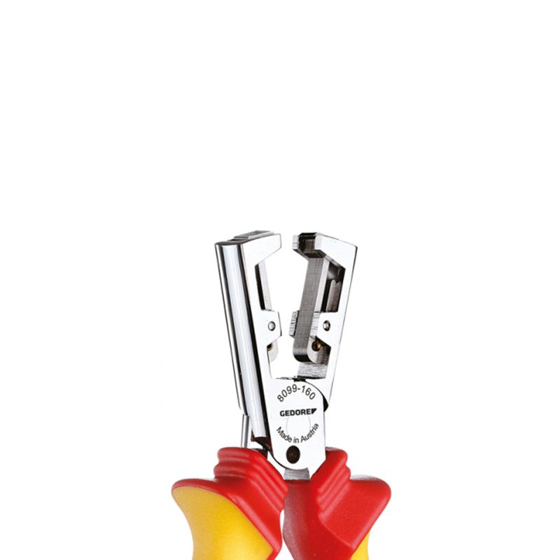 Alicate Desencapador 160mm Isolado VDE 091893 - Gedore