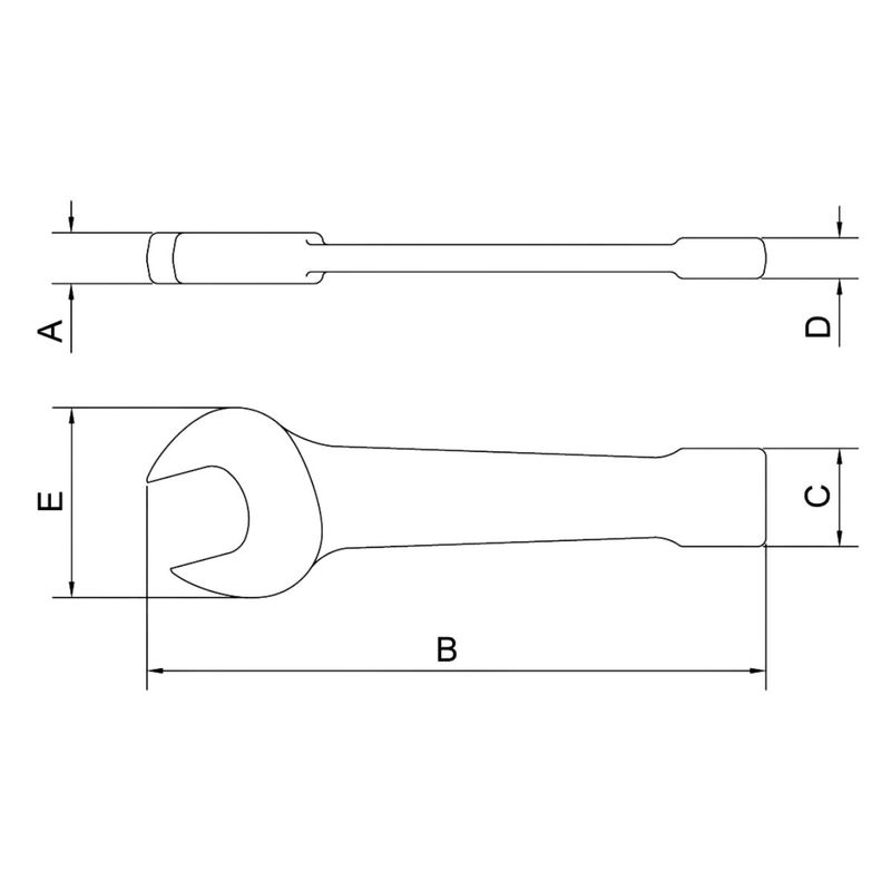 Chave Fixa de Bater 65mm (44628/065) - Tramontina Pro