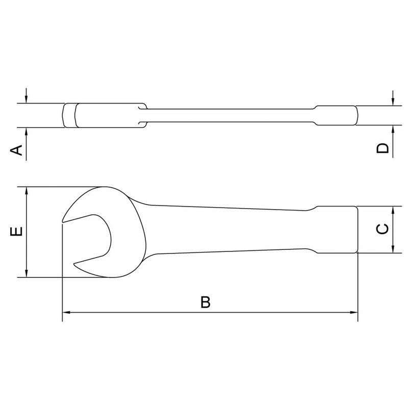 Chave Fixa de Bater 1.13/16'' (44629/012) - Tramontina Pro