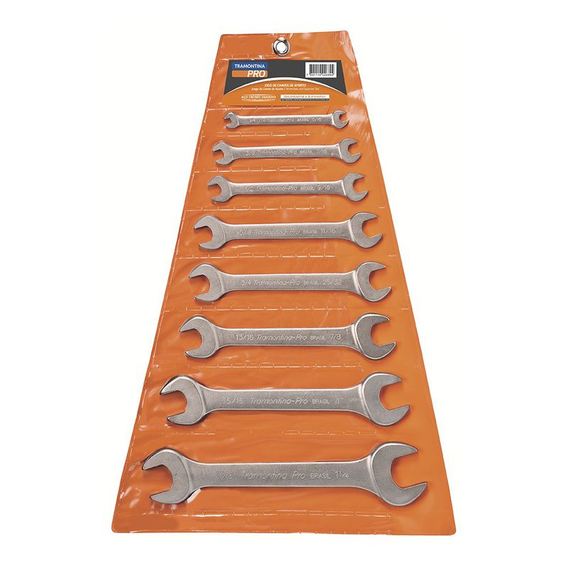 Jogo de Chaves Fixas 8 Peças Tramontina PRO