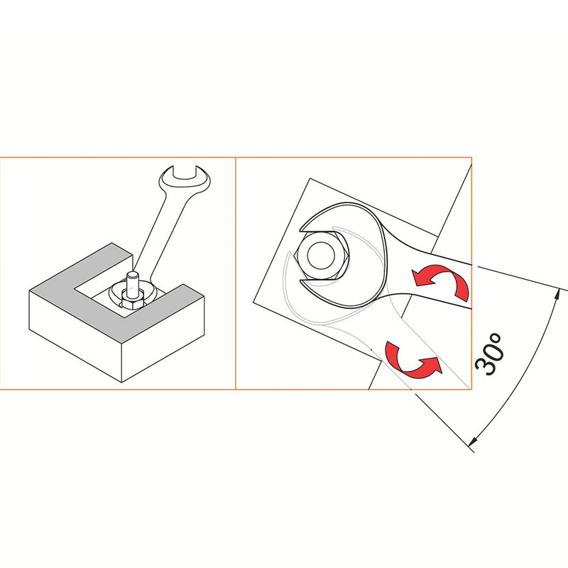 Chave Fixa 24 X 27mm (44610/188) - Tramontina Pro