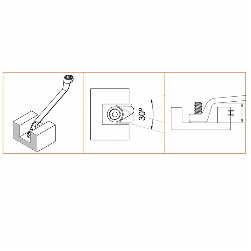 Chave Estrela 17 x 19mm (44630/166) - Tramontina Pro