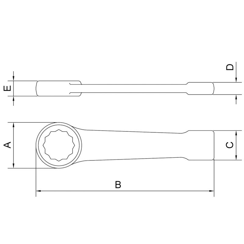 Chave Estrela de Bater 3.1/8'' Tramontina PRO