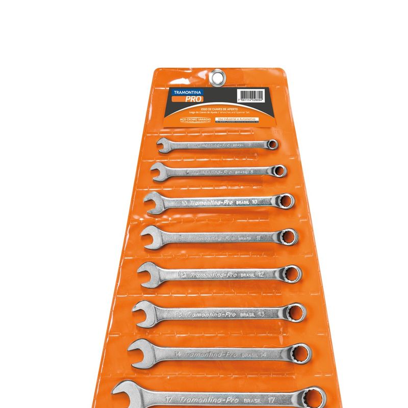 Jogo de Chaves Combinadas 10 Peças (44660/210) - Tramontina Pro