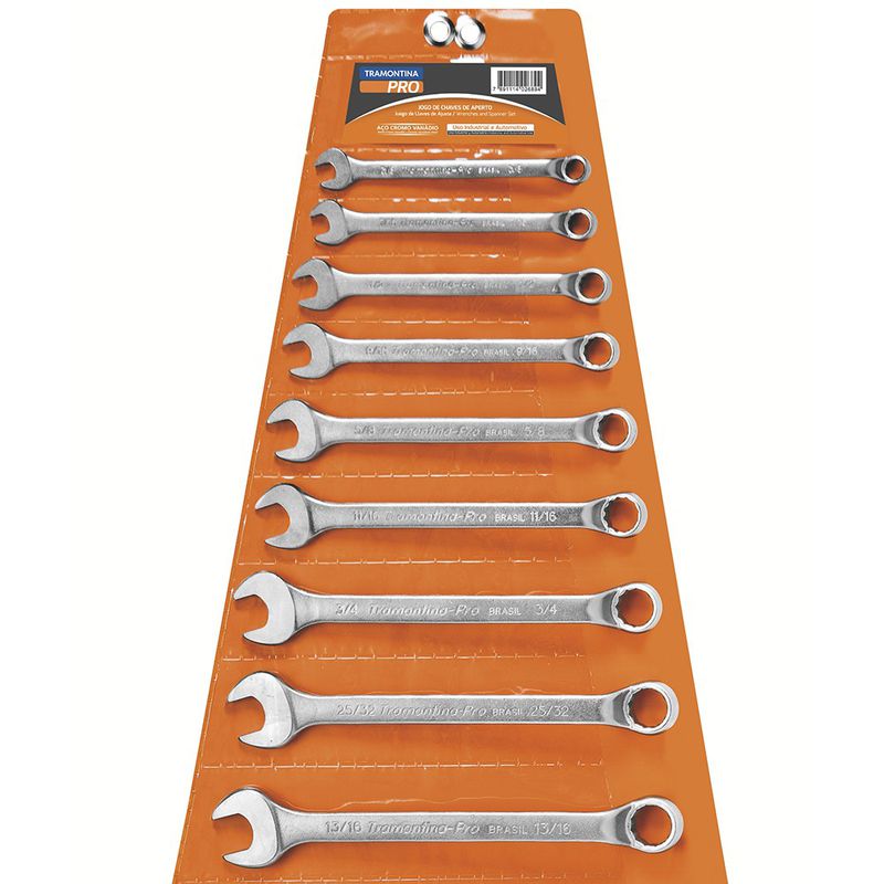 Jogo de Chaves Combinadas 12 Peças (44670/212) - Tramontina Pro