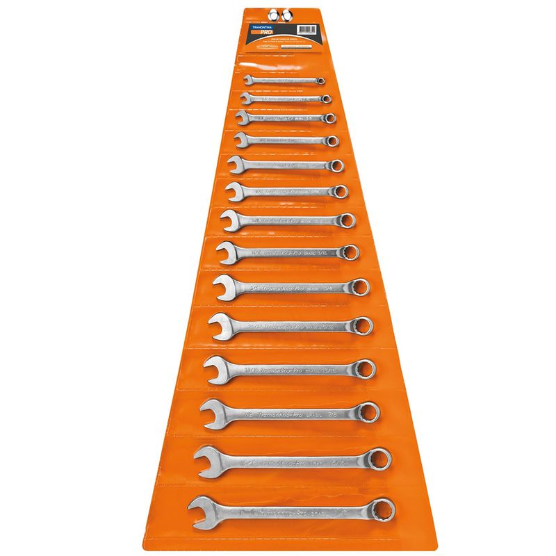 Jogo de Chaves Combinadas 14 Peças (44670/214) - Tramontina Pro