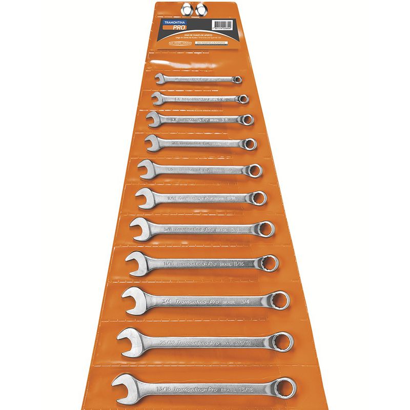 Jogo de Chaves Combinadas 14 Peças (44670/214) - Tramontina Pro