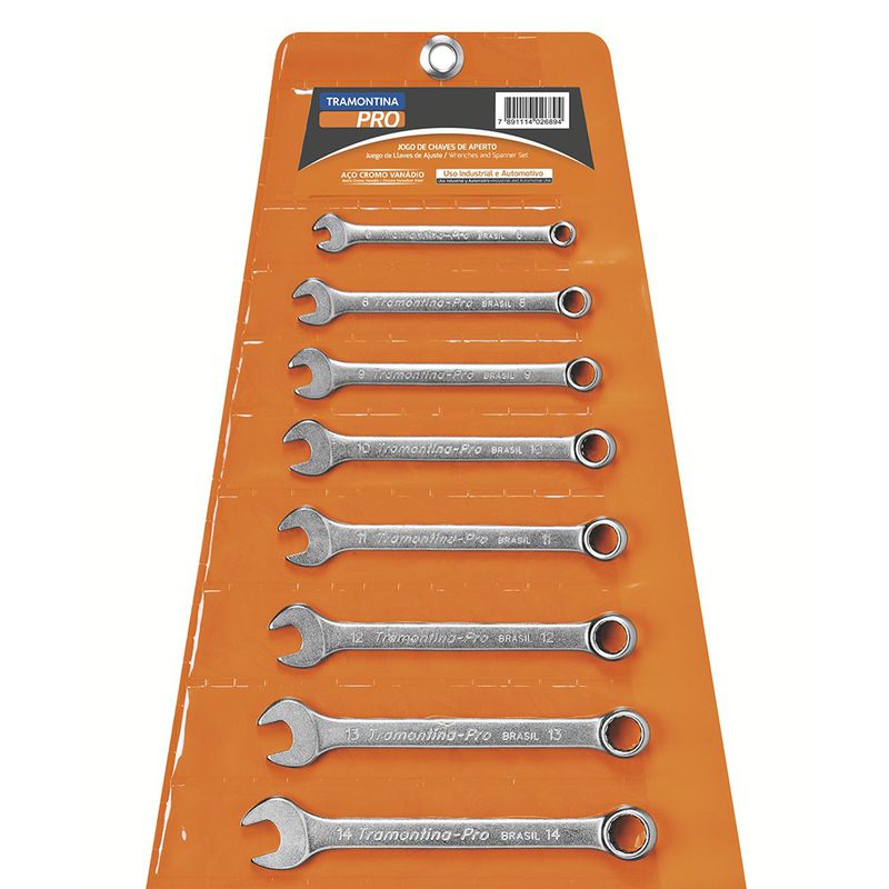 Jogo de Chaves Combinadas 11 peças (44650/211) - Tramontina Pro