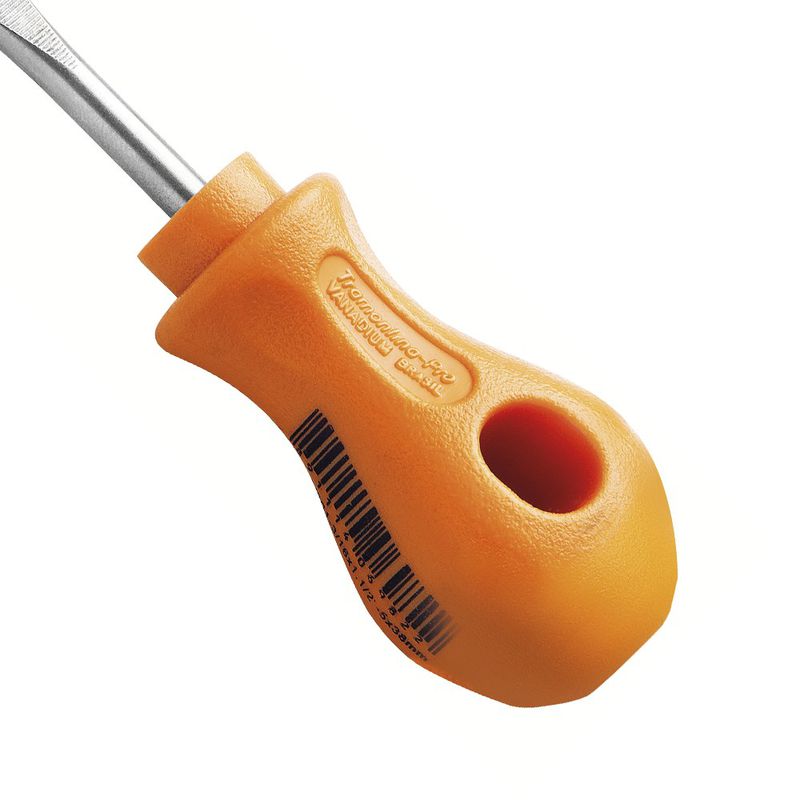 Chave de Fenda Ponta Chata em Aço Cromo Vanádio 1/4'' x 1.1/2'' (44132/002) - Tramontina Pro