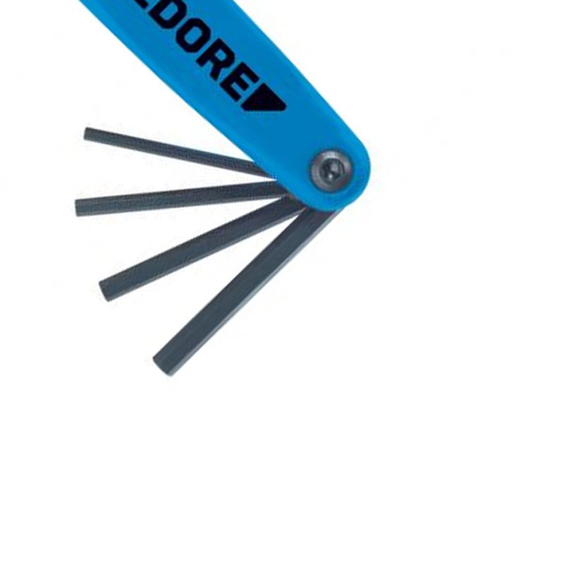 Jogo de Chaves Allen com Armação 5/64'' a 1/4'' 9 Peças 012620 - Gedore