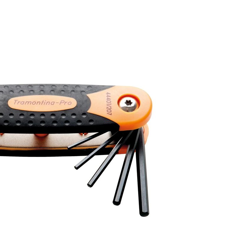 Jogo de Chave Allen Hexagonal Com Armação 7 Peças (44401/207) - Tramontina Pro