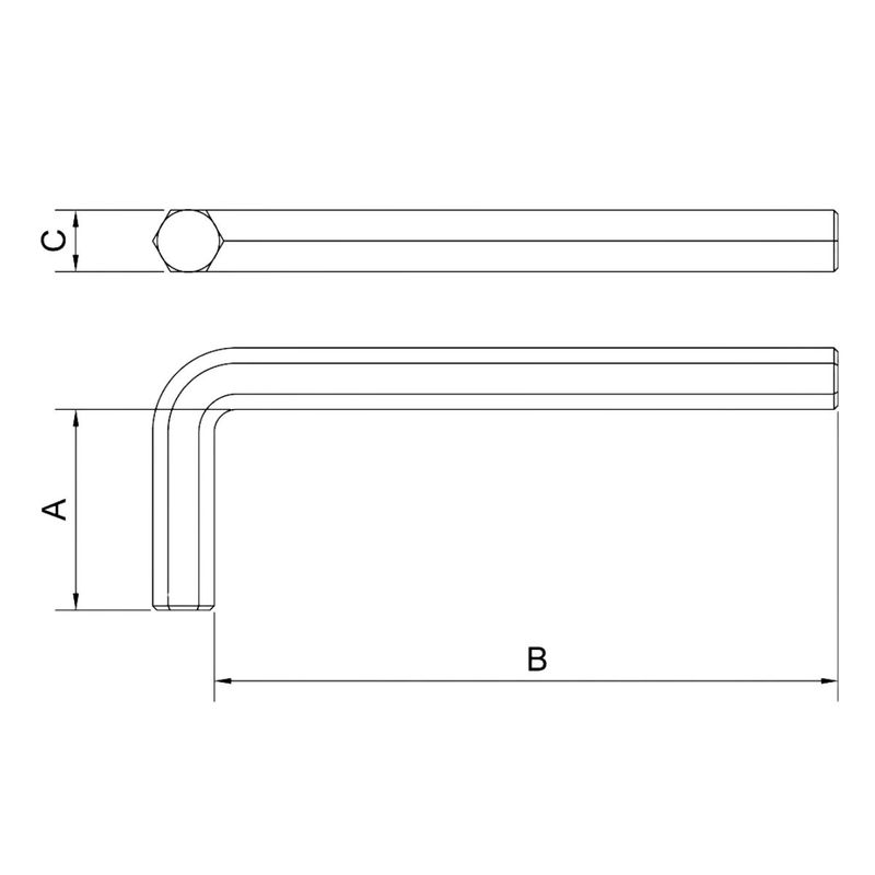 Chave Allen Extra Longa 5/64'' (44424/002) - Tramontina Pro