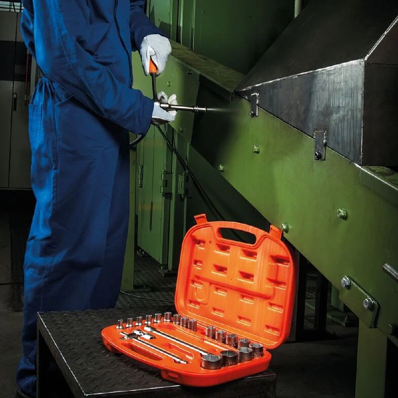 Maleta Com Soquetes Sextavados e Acessórios 1/2'' - 23 Peças (44831/222) - Tramontina Pro