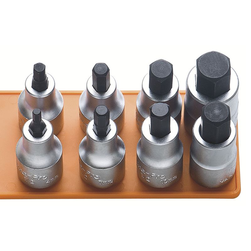 Jogo de Soquetes Hexagonal 1/2'' - 8 Peças (44845/508) - Tramontina Pro