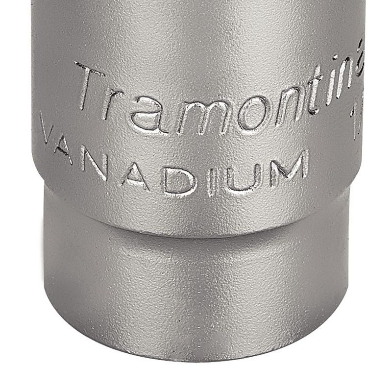 Soquete Estriado em Aço Cromo Vanádio 24 mm - Encaixe 1/2'' - Tramontina Pro
