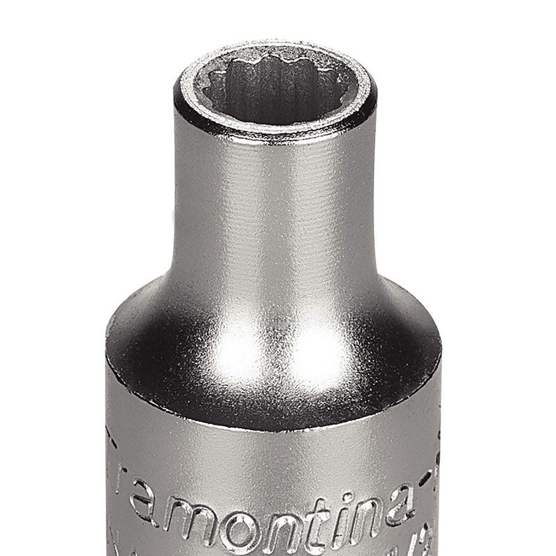 Soquete Estriado em Aço Cromo Vanádio 3/8'' - Encaixe 1/2'' - Tramontina Pro