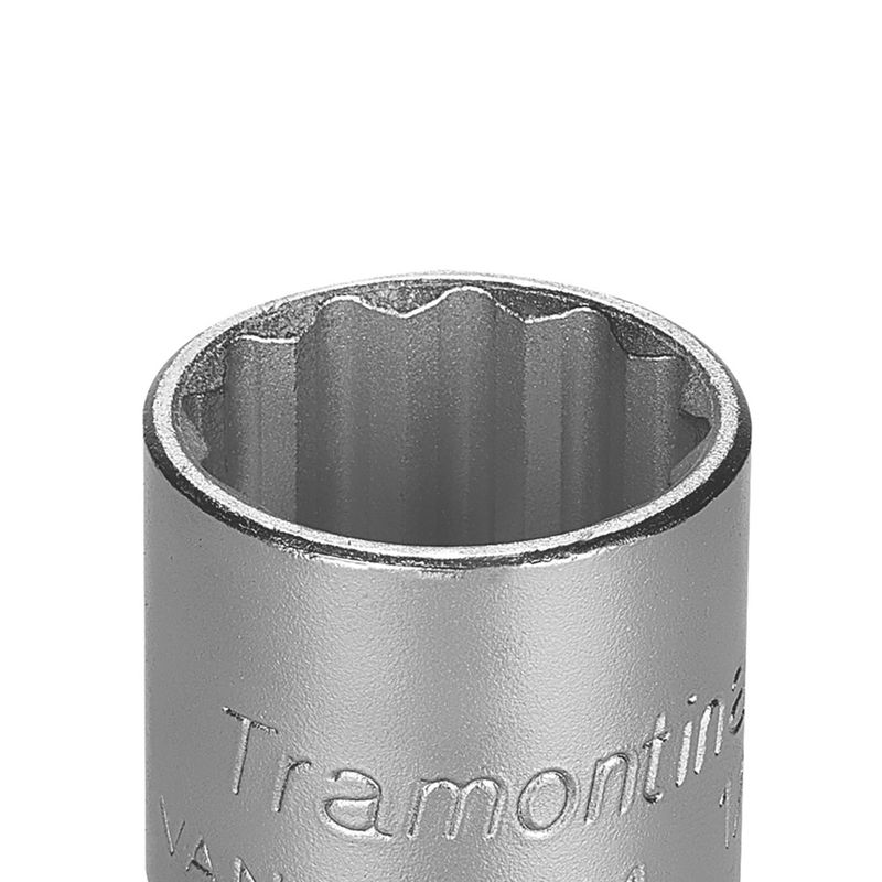 Soquete Estriado em Aço Cromo Vanádio 25/32'' - Encaixe 1/2'' Tramontina PRO