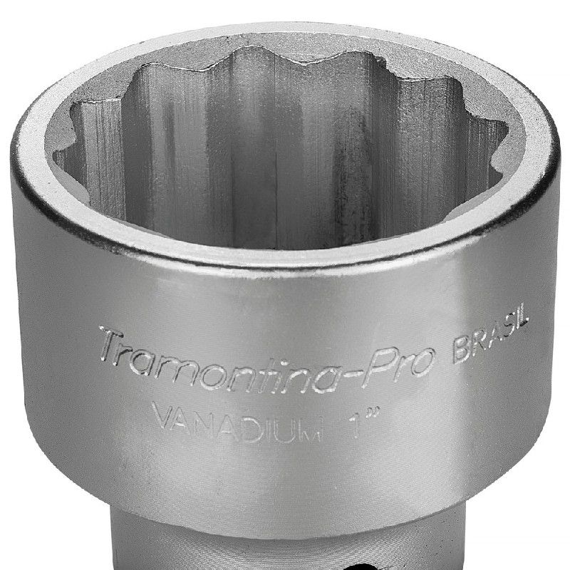 O Soquete Estriado 1'' x 75mm (44911/075) - Tramontina Pro