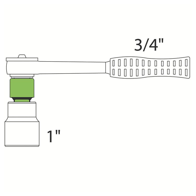 Adaptador em Aço Cromo Vanádio 3/4'' x 1'' (44860/102) - Tramontina Pro