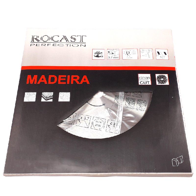 Serra Circular Com Pastilha MD Para Madeira 16'' x 100D (35,0022) - Rocast