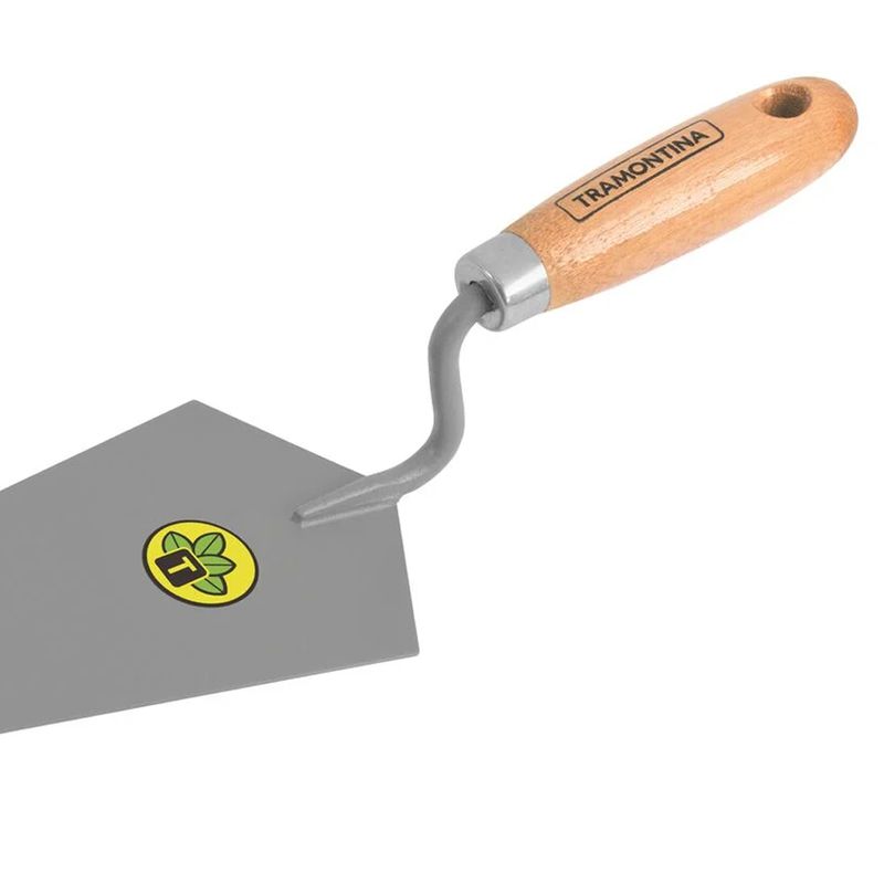 Colher de Pedreiro Com Cabo em Madeira 8'' (77350/085) - Tramontina