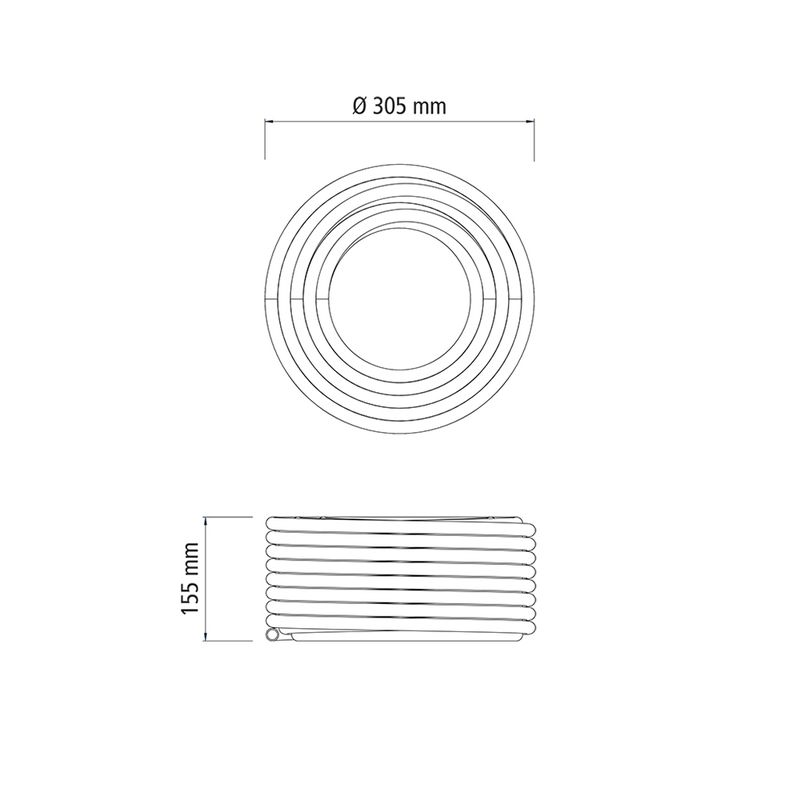 Mangueira Flex Para Jardim Com Engate 30m - Verde (79172/300) - Tramontina