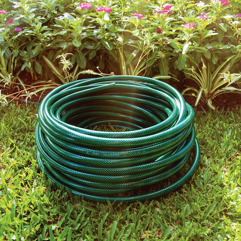 Mangueira Flex Para Jardim Com Engate 30m - Verde (79172/300) - Tramontina