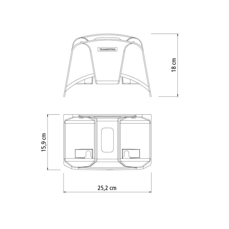 Suporte Fixo para Mangueira - Tramontina