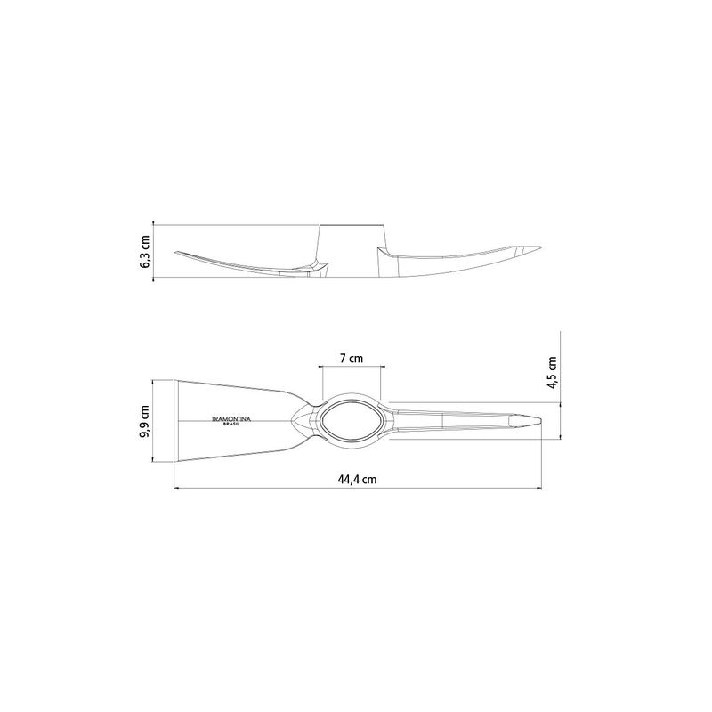 Picareta Alvião em Aço Sem Cabo 4 (77303/403) - Tramontina