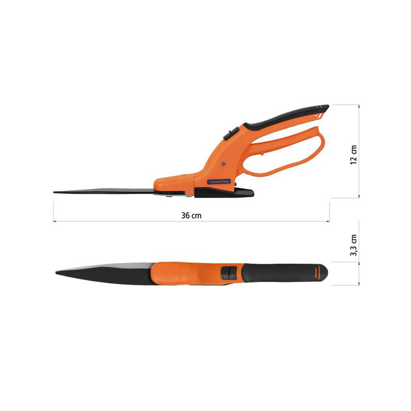 Tesoura Para Grama Com Cabo Plástico (78322/501) - Tramontina