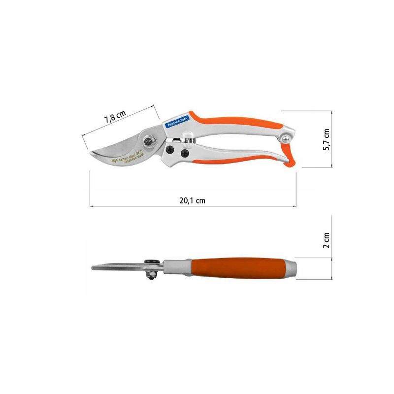 Tesoura de Poda Profissional Com Cabo emborrachado (78316/501) - Tramontina