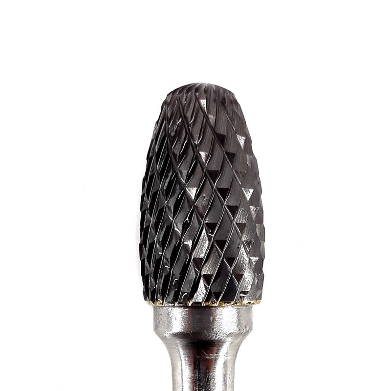 Lima Rotativa Oval em Metal Duro MD 10,00mm 45,0061 ROCAST