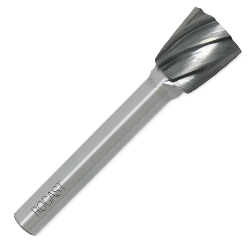 Lima Rotativa Cônica Invertida Para Alumínio 10mm (45,0116) - Rocast