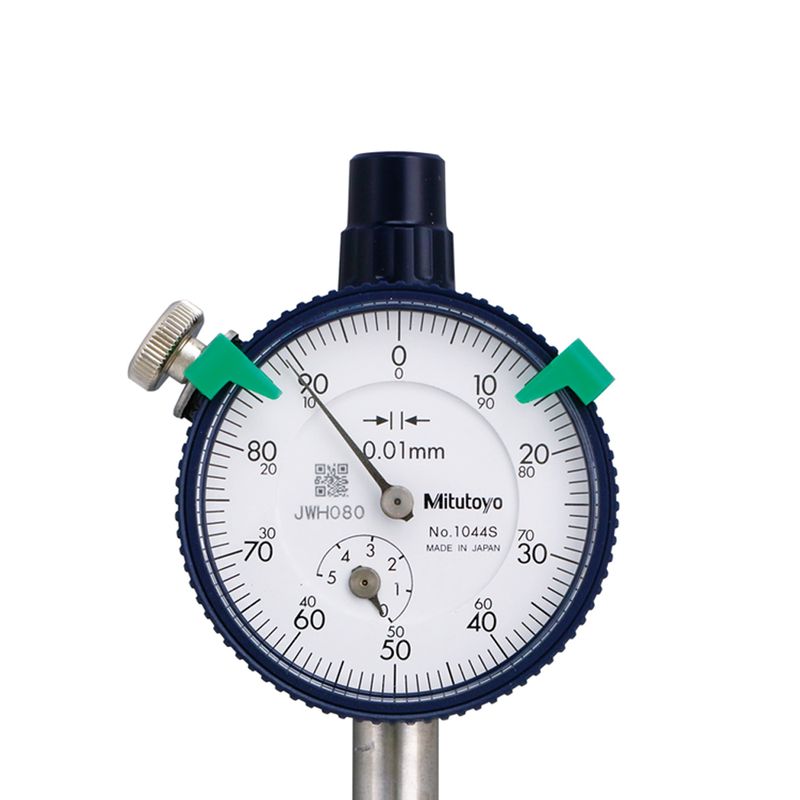 Relógio Comparador Analógico Modelo Compacto 5mm 0,01mm 1044S - Mitutoyo 