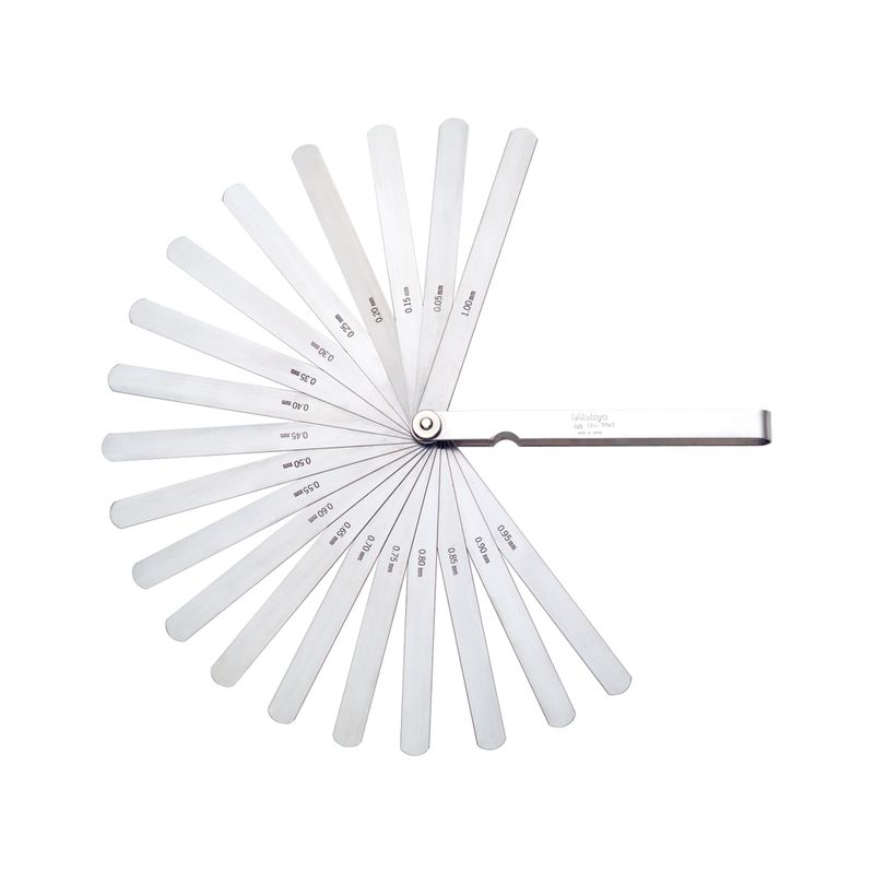 Calibrador de Folga 184-304S 20 Lâminas - Mitutoyo