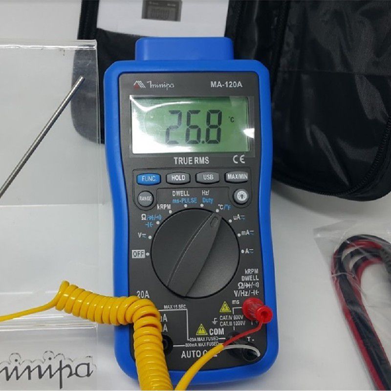 Multímetro Automotivo MA-120A - Minipa