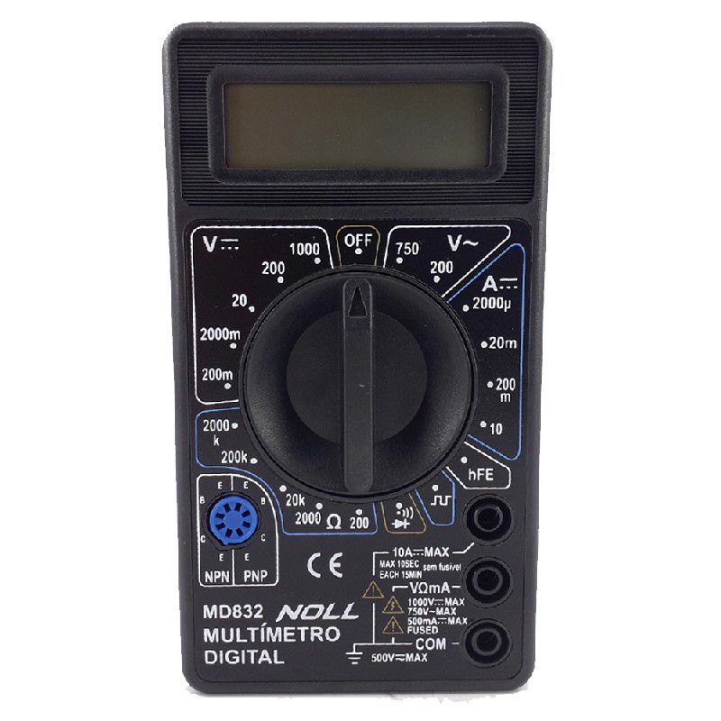 Multímetro Digital DT 832 (233,0001) - Noll