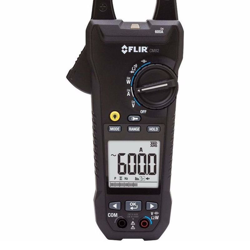Alicate Amperímetro True RMS CM82 - Flir