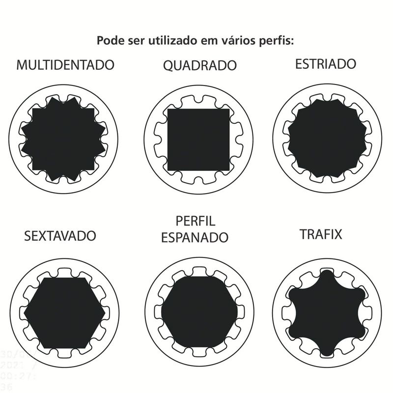Chave Biela Techdrive 15mm (44723/115) - Tramontina Pro
