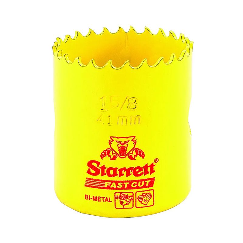 Serra Copo Fast Cut 41 - 1.5/8'' (FCH0158-G) - Starrett