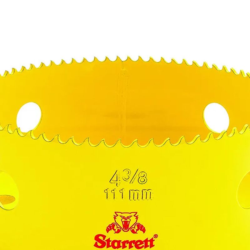 Serra Copo Fast Cut 111 - 4.3/8'' (FCH0438-G) - Starrett